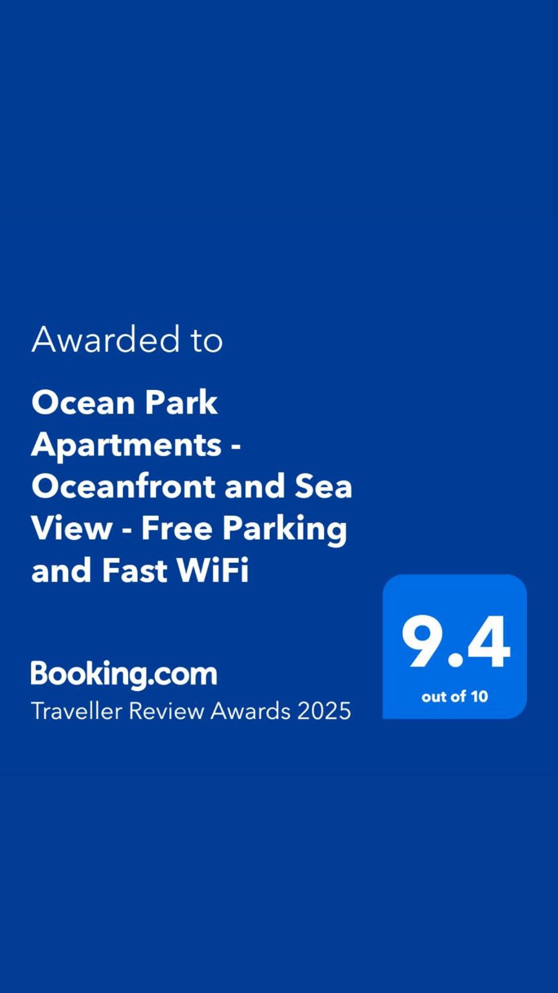 Ocean Park Apartments - Oceanfront - Free Parking And Fast Wifi Единбург Екстер'єр фото